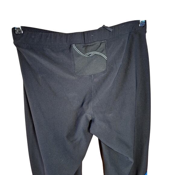 Nike Dri-Fit straight leg running pants stretchy drawstring reflective workout - Picture 3 of 9
